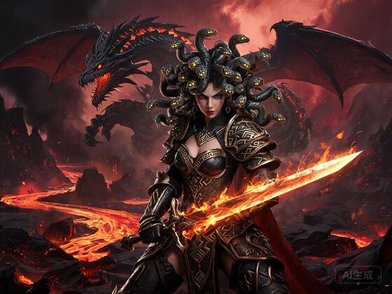 烈火屠龙：美杜莎卡点服 游戏封面